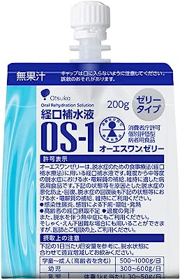 大塚製薬工場 経口補水液 オーエスワンゼリーパウチ 200gx6袋