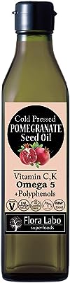 ザクロシードオイル 300mL 【ドイツ産】 エキストラバージン コールドプレス(低温圧搾)｜バイオダイナミック農法｜航空便で直輸入｜PREMIUM COLD PRESSED POMEGRANATE SEED OIL