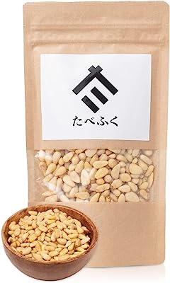 たべふく 松の実 生 100g 無塩 無添加 残留農薬検査済 ノンオイル 食用 チャック付袋 (1袋)