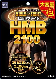 ウエルネスライフサイエンス ビルドファイト ＨＭＢ2100 大容量パック 240粒