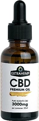 EXTRAHEMP CBDオイル (高濃度10% CBD含有量3000mg 30ml) アイソレート 国内製造 オーガニックヘンプオイル