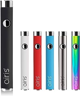 Airistech airis V2.0 Quaser バッテリー 350mAh 510スレッド対応 CBDワックス CBDリキッド vape mod ヴェポライザー cbd 電子タバコ (黒)