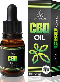 CANNACOS CBD オイル CBD3000mg 高濃度 30% 10ml ブロードスペクトラム ノンフレーバー