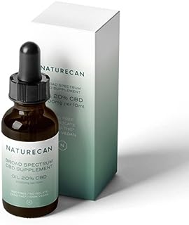 Naturecan 20% CBDオイル 10ml CBD2000mg サプリメント 健康食品 ブロードスペクトラム THCゼロ保証 ビーガン