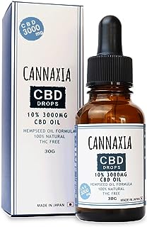 CANNAXIA CBDオイル 高濃度CBD10% 3000mg配合 日本製 容量30ml