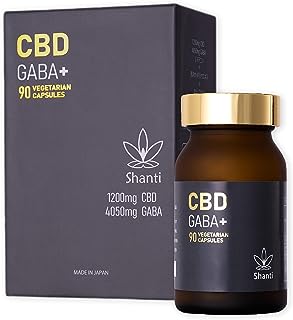 Shanti CBD GABA+ 国産 マルチ配合 カンナビジオール 1200mg GABA 4050mg カプセル