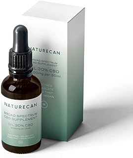 Naturecan 30% CBDオイル 30ml CBD9000mg サプリメント 健康食品 ブロードスペクトラム THCゼロ保証 ビーガン