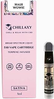 CHILLAXY チラクシー CBN CBG CBD 高濃度90% フルリキッド 1.0ml 510規格 (マウイワウイ)