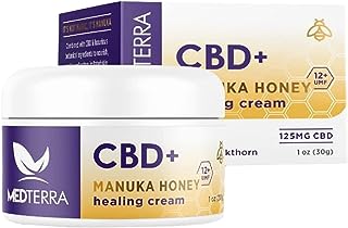 MEDTERRA CBDクリーム 高保湿 マヌカハニー CBD 125mg配合 内容量30mL アイソレート スキンケア 保湿クリーム 塗るタイプ 乾燥肌用 メディテラ