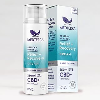 MEDTERRA CBDクリーム スポーツ CBD 250mg 内容量50mL アイソレート メンソール フットケア ボディケア スポーツ用 塗るタイプ 運動用 CBDオイル メディテラ