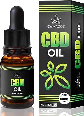 CANNACOS CBD オイル CBD4000mg 高濃度 40% 10ml ブロードスペクトラム ノンフレーバー