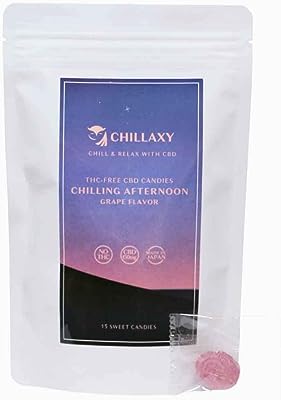 CHILLAXY チラクシー CBDキャンディ 150mg グレープ味