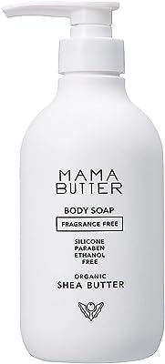 MAMA BUTTER(ママバター) 無添加 ボディソープ 無香料 【オーガニックシアバター配合 高保湿】 500ml 500ミリリットル (x 1)