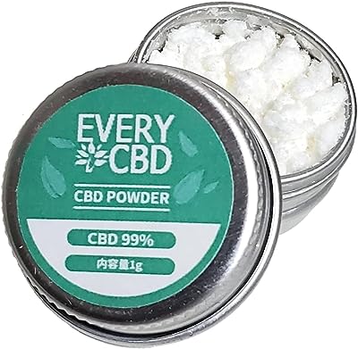 CBD パウダー EVERYCBD エブリー アイソレート CBD99% 容量1g