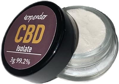 terpender CBD 高濃度 99% パウダー3g クリスタル アイソレート テルペンダー