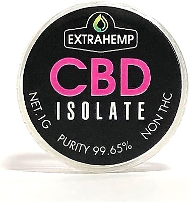 EXTRAHEMP(エクストラヘンプ) CBDアイソレートパウダー 1.0G 純度99.65% ISOLATE THCフリー VAPEリキッドなどに