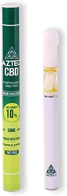 CBD ［AZTEC CBD］ 使い捨てCBDペン ブロードスペクトラム CBD10% (パイナップルエキスプレス)