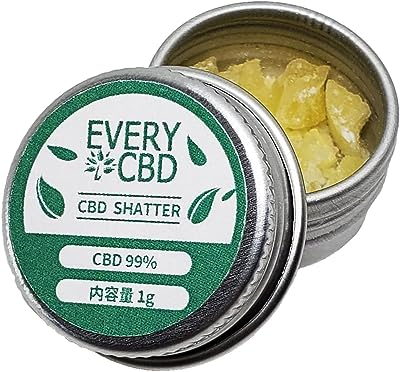 CBD ワックス シャッター EVERYCBD エブリー 高濃度 CBD99％ 容量1g