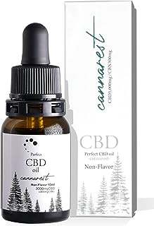 Cannarest CBD＆CBNオイル 濃度33％ CBD3000mg CBN300mg 日本CBD協会検査 日本製 内容量10ml 無香料 (Non-Flavor)