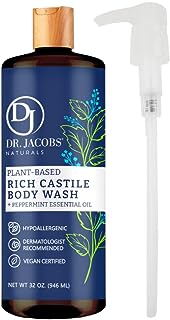 DR.JACOBS NATURALS 32オンス（907g）ポンプ付き ピュアカスティール液体