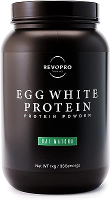 REVOPRO(レボプロ) EGG WHITE PROTEIN (卵白プロテイン) (宇治抹茶, ボトル)