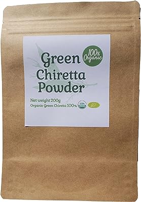 100%オーガニック センシンレンパウダー(Green Chiretta/Andrographis Powder) 100g ブーニンバ 穿心蓮 ファータライジョン アンドログラフィス アーユルヴェーダ (100g)