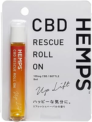 【 HEMPS 】 HEMPS CBD RESCUE ロールオン アップリフト CBD100mg 日本製