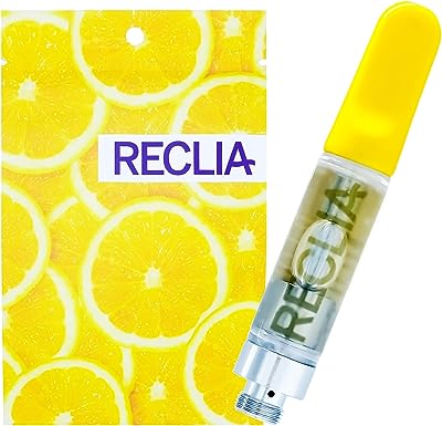 RECLIA CBDリキッド 1ml 高濃度 50％ CBD 500mg カートリッジ 510規格 ベイプ レクリア 国内製造 (アイスレモン)