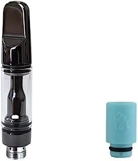 GJ3 フルセラミック アトマイザー ブラック Black リキッド用 510【アトマイザー ケース付き 単品】0.5ml or 0.8ml or 1.0ml 交換用 1.4Ω 510スレッド 510規格 使い捨て 使い切り タイプ 電子たばこ ヴェポライザー VAPE CBD リキッド ドリップチップ おまけ付き Grace J (0.5ml)