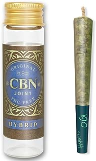 CANNA CREATE CBNジョイント 高濃度 CBN200mg テルペン配合 ハーブ ジョイント モリンガ THCフリー 国内製造 カンナクリエイト (ハイブリッド オージー, 1本)