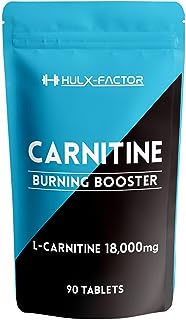 ハルクファクター L-カルニチン 18000mg HMB BCAA マルチビタミン 厳選24種 ダイエット コエンザイムQ10 サプリタブレット 30日分