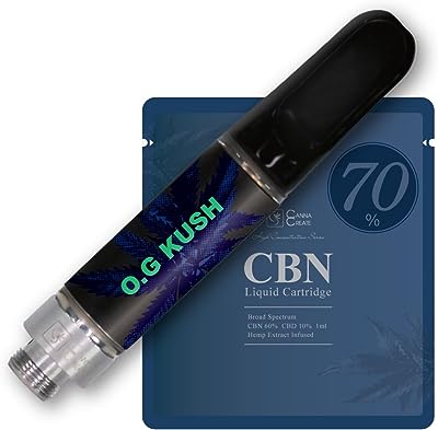 CANNA CREATE CBN リキッド 70% 1ml 700mg 高濃度 CBN 60% CBD 10% ブロードスペクトラム CBG CBC CBDV カートリッジ カンナクリエイト (オージークッシュ)