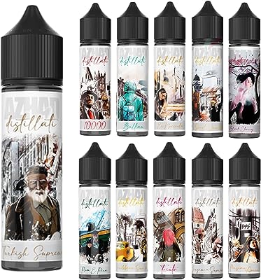 AZHAD'S ELIXIRS DISTILLATI アザドエリクサーズ アザド ディスティレイション 【イタリア NO.1 タバコ系フレーバー】／VAPE(ベイプ)リキッド 60ml (TURKISH SUPREME)