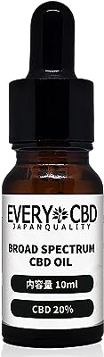 EVERYCBD CBD オイル 高濃度 20％ 2000mg 内容量10ml 国内製造 ブロードスペクトラム (ミント)