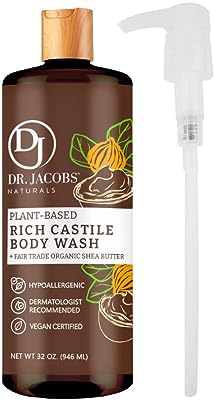 DR.JACOBS NATURALS 32オンス（907g）ポンプ付き ピュアカスティール液体