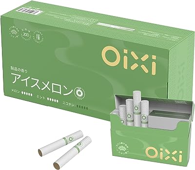 【まとめ買い】禁煙グッズ 10カートン OiXi おいしい 新時代加熱式電子タバコ ニコレス ニコチン0ヒートハーブスティック ニコチンゼロ 禁煙タバコ (アイスメロン)