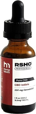 高濃度 オーガニック CBDオイル アイソレート[RSHO-X]HempMeds ヘンプメッズ CBD 配合 (30ml)