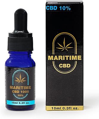 CBDオイル MARITIME マリタイム 高濃度10% 1000mg 日本製 国産 内容量 10ml エキストラバージンオリーブオイル アイソレート THCフリー