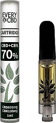 EVERY CBD CBN リキッド カートリッジ 70％ エブリー テルペン配合 高濃度 ブロードスペクトラム CBD 60％ + CBN 10％ 容量 1ml 510規格 (OG KUSH)