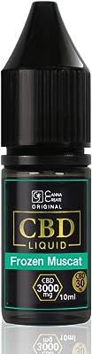 CANNA CREATE CBD リキッド 高濃度30% CBD3000mg 10ml スイス産 ブロードスペクトラム 電子タバコ ベイプ vape カンナクリエイト 国内製造 CBN+CBG＋CBC＋CBDV ノンニコチン (フローズンマスカット)