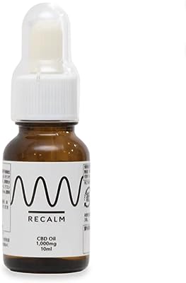 【美容・快眠】日本製CBDオイルRECALM® 高濃度1000mg・10%・10ml（ツバメの巣エキス配合）CBDオイル/THCフリー