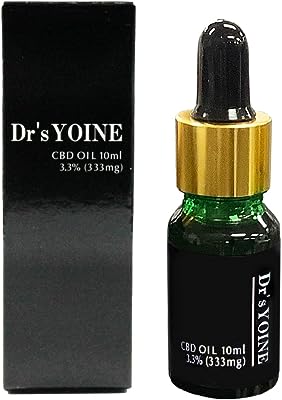 Dr's YOINE ドクターズヨイネ CBD オイル 10ml (CBD 配合量 3.3% 333mg) 日本製 ミントフレーバー