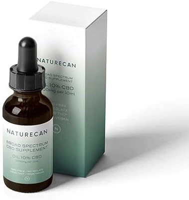 Naturecan 10% CBDオイル 30ml CBD3000mg サプリメント 健康食品 ブロードスペクトラム THCゼロ保証 ビーガン