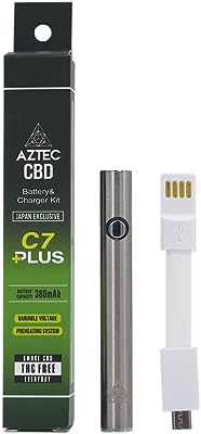 CBD ［AZTEC CBD］ C7 PLUS バッテリー 510規格 380mAh ヴェポライザー