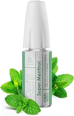 シータウェーブ CBD リキッド ベイプ 電子タバコ 高濃度 15% 1500mg 10ml ブロードスペクトラム 日本製 ニードルボトル Super Menthol