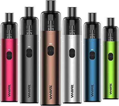 電子タバコ UWELL WHIRL S2 Pod System VAPE 900mAh Type-C スターターキット ノンニコチン リキッドなし (Blue)