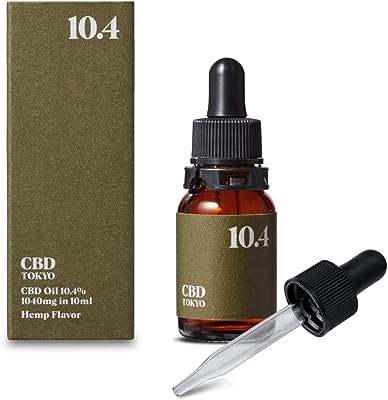 CBDTokyo CBDオイル 高濃度 アイソレート 10.4％ 1040mg CBD in 10ml 日本製