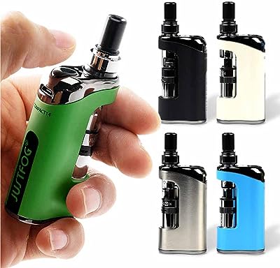 JUSTFOG Compact14 電子タバコ VAPE デジモク クロス付 ベイプ ジャストフォグ コンパクト 電子タバコ VAPE ベイプ スターターキット (グリーン)