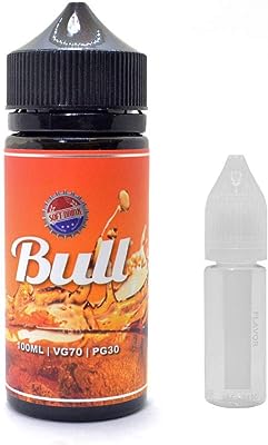 Soft Drink E-juice Bull 100ml ソフトドリンク エナジードリンク リキッド ICE VAPE オリジナル エンプティボトル 付き