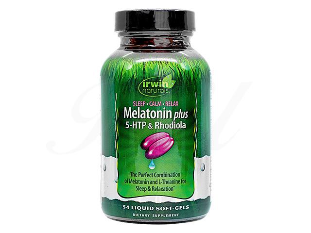 [irwin naturals]Melatonin plus 5-HTP & Rhodiola